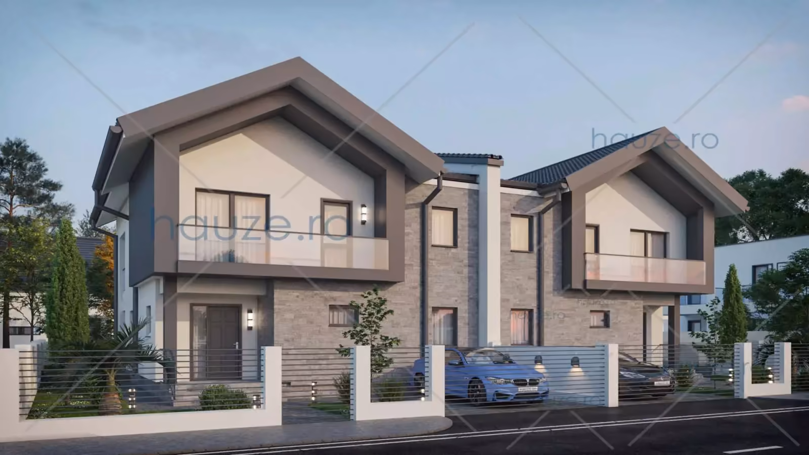 Proiect casa Parter si Etaj (4 dormitoare) – Sabrina – 125mp