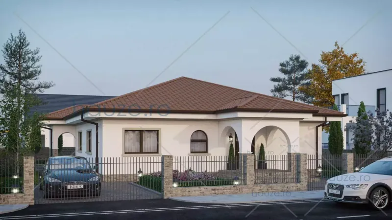 Coperta proiectului Proiect casă Parter (3 dormitoare) – Felicity – 149 m²