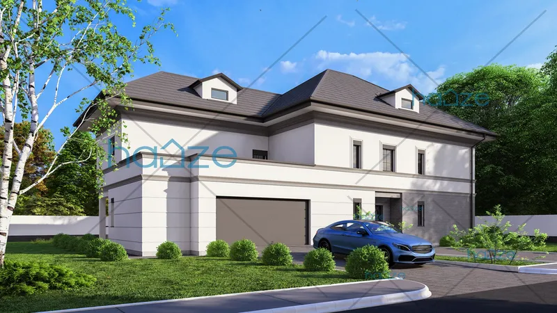 Coperta proiectului Proiect casă Parter și Etaj (5 dormitoare) – Juliette – 202 m²