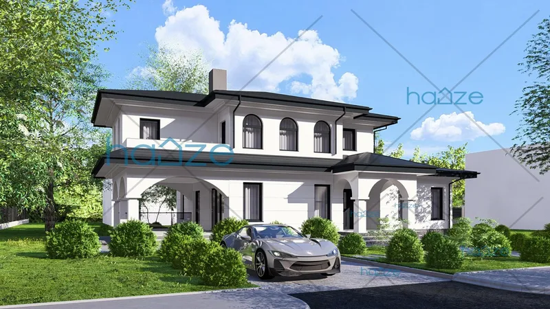 Coperta proiectului Proiect casă Parter și Etaj (3 dormitoare) – Alveria – 167 m²