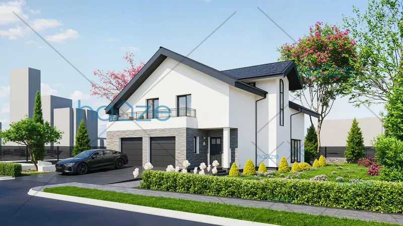 Coperta proiectului Proiect casă Parter și Mansardă (3 dormitoare) – Selina – 148 m²