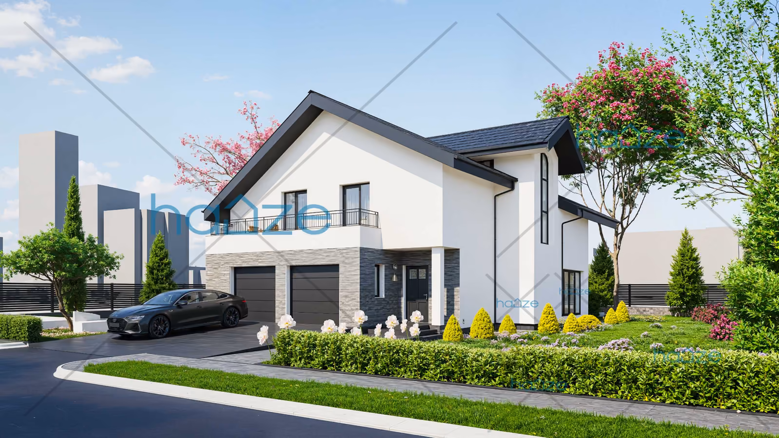 Proiect casa Parter si Mansarda (3 dormitoare) - Selina - 148mp